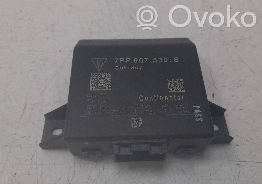 Porsche Cayman 981 Other control units/modules 