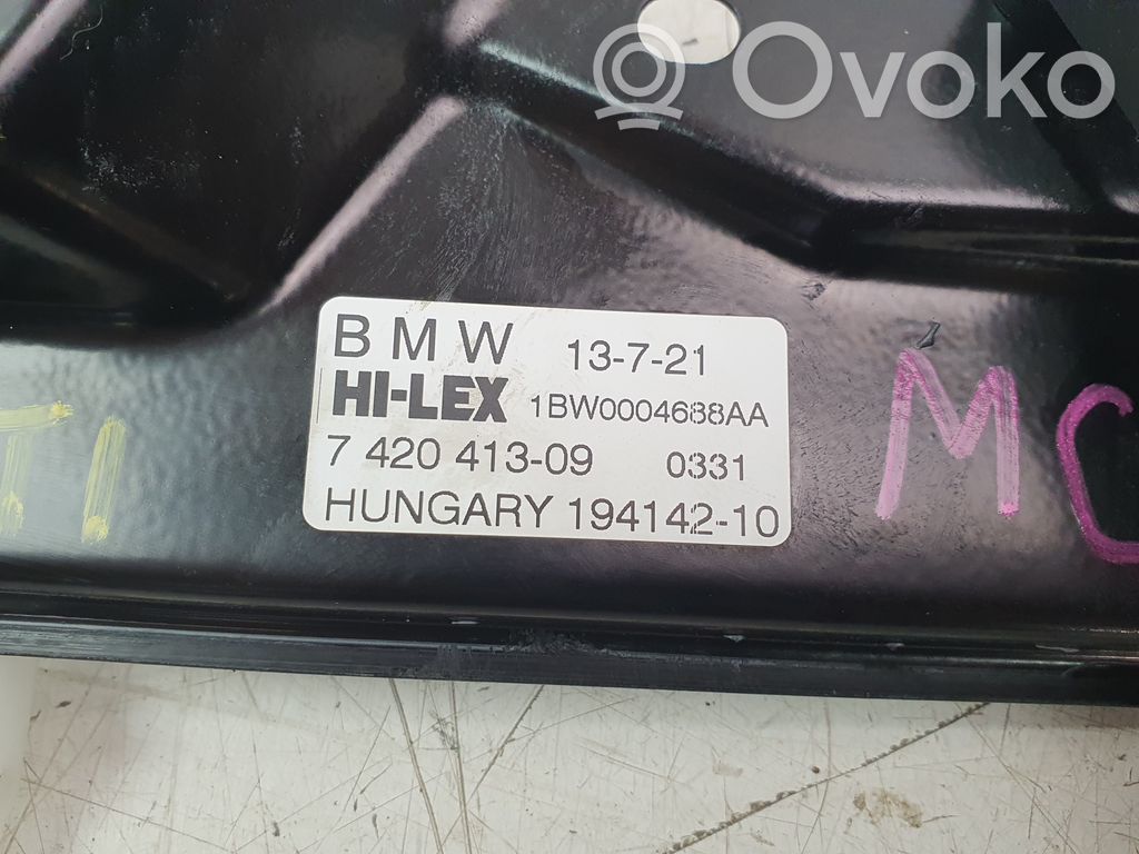 BMW X2 F39 Mecanismo para subir la puerta trasera sin motor 