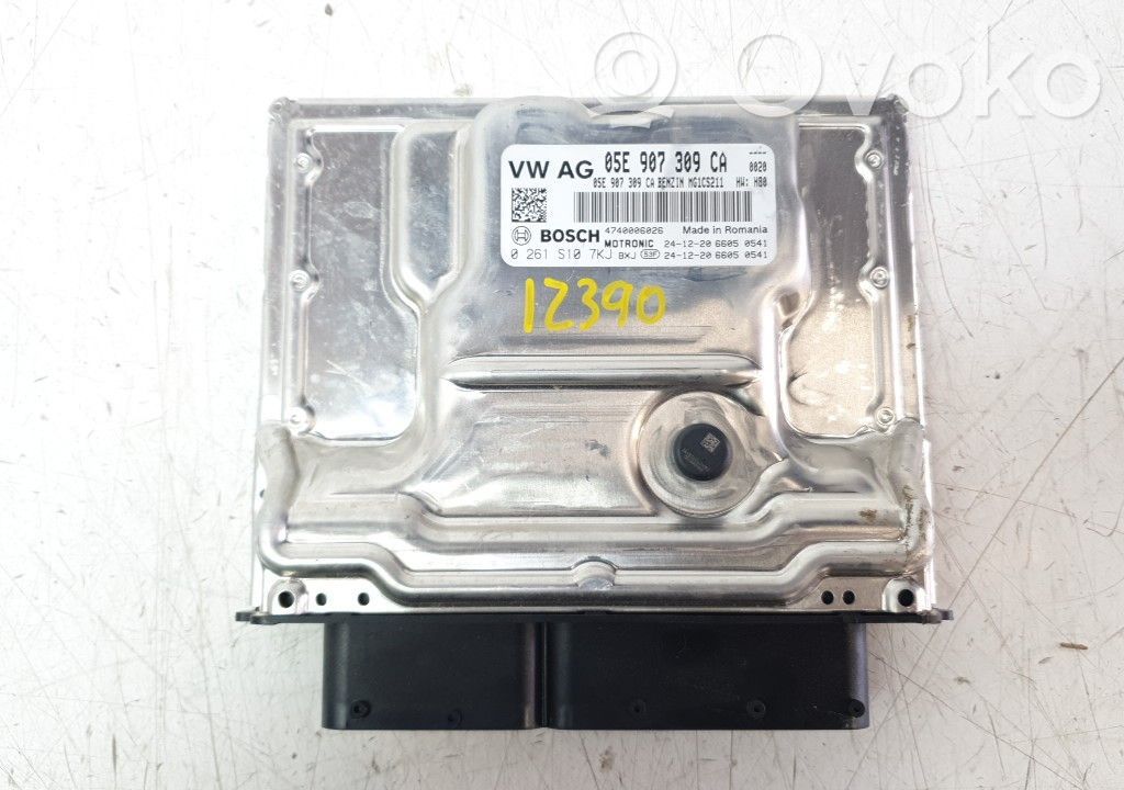 Unidad de control/módulo del motor   05E907309,261S107KJ
