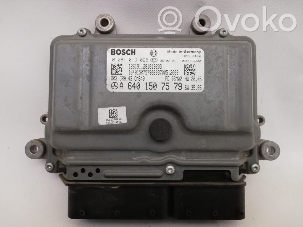 Mercedes-Benz A W169 Engine control unit/module 