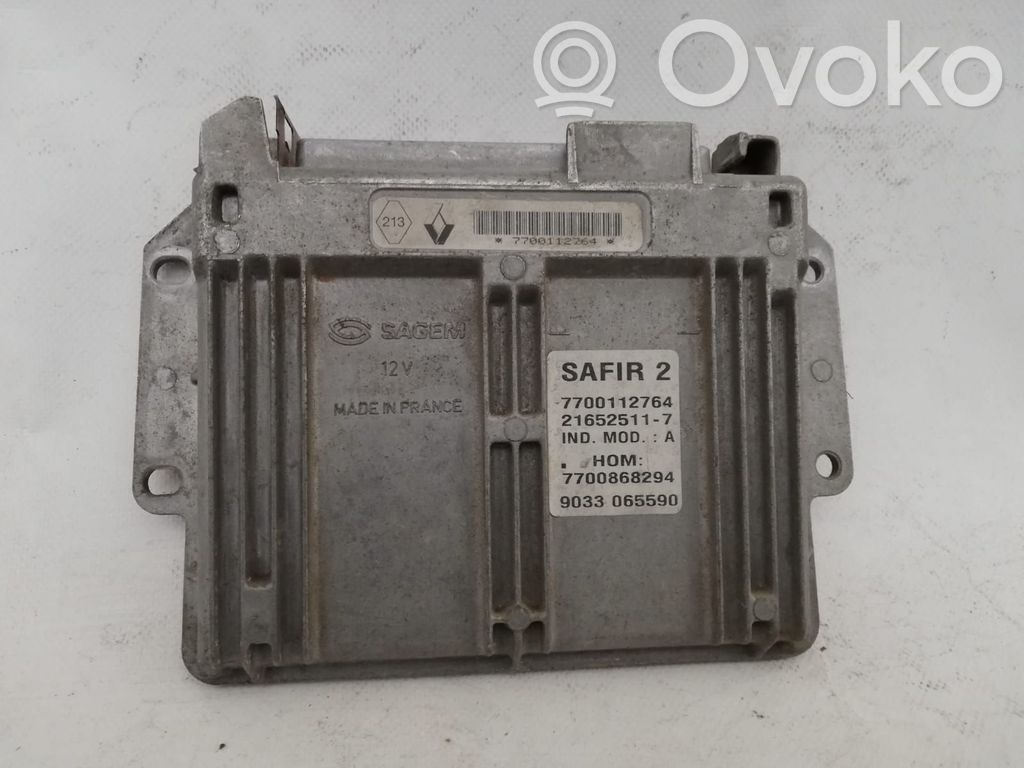 Renault Clio I Sterownik / Moduł ECU 