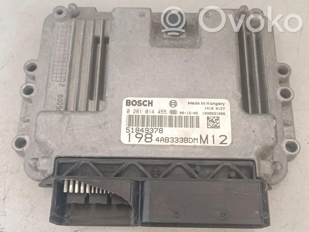 Fiat Bravo Engine control unit/module 