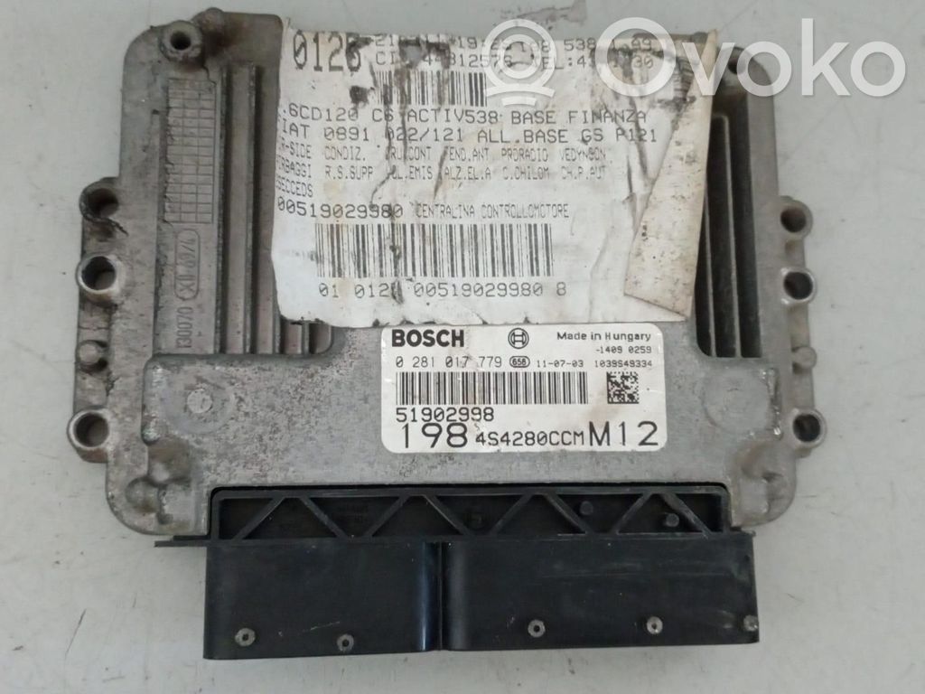 Engine control unit/module   0281017779,0281017779