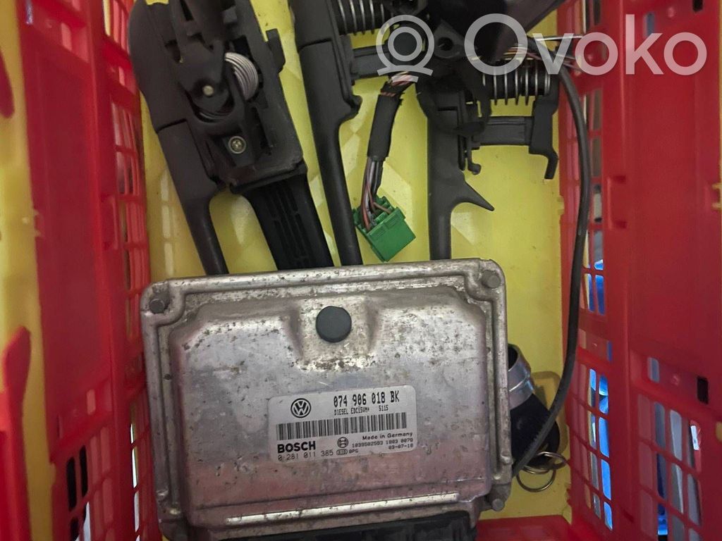 Engine control unit/module   074906018BK,0281011385
