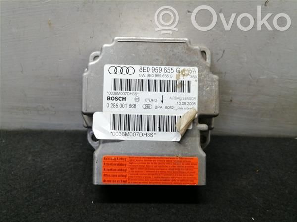 Module de contrôle airbag   8E0959655G,285001668