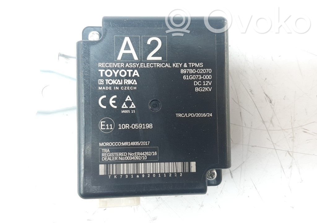Other control units/modules   897B002070