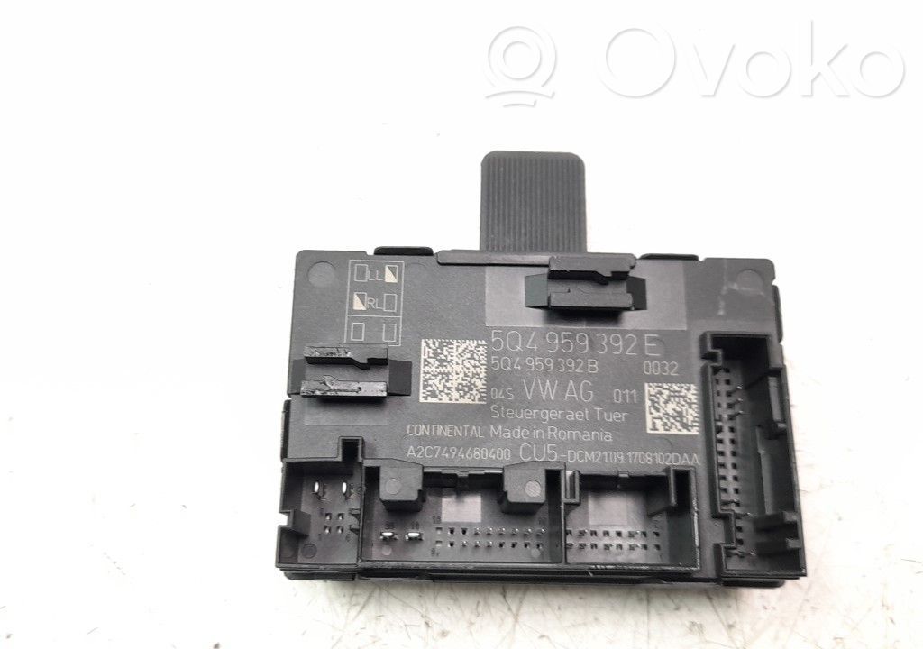 Seat Leon (5F) Módulo de confort/conveniencia 