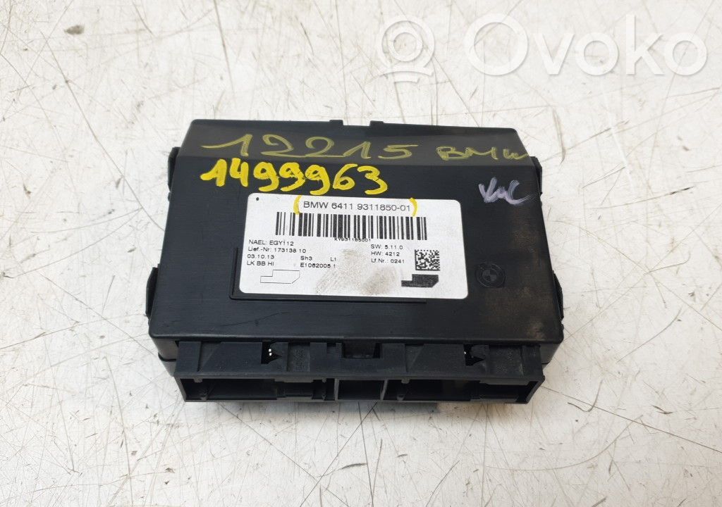 Alte unități/module de control   9311850