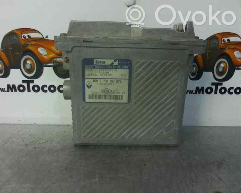 Engine control unit/module   7700867275,R04080001G,7004