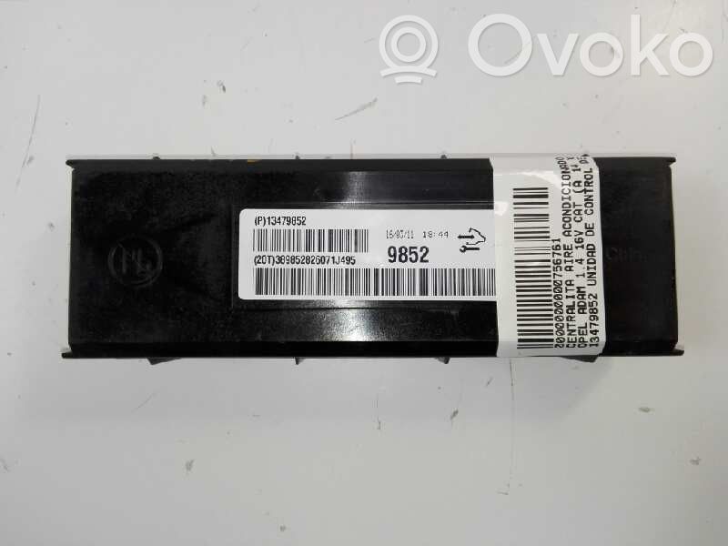 Opel Adam Air conditioning/heating control unit 