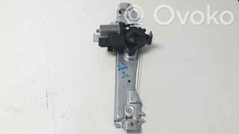 Citroen C3 Rear window lifting mechanism without motor 