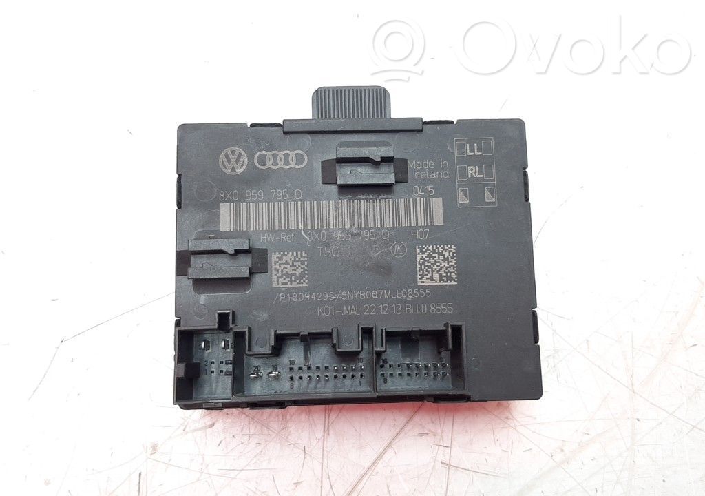 Other control units/modules   8X0959795D