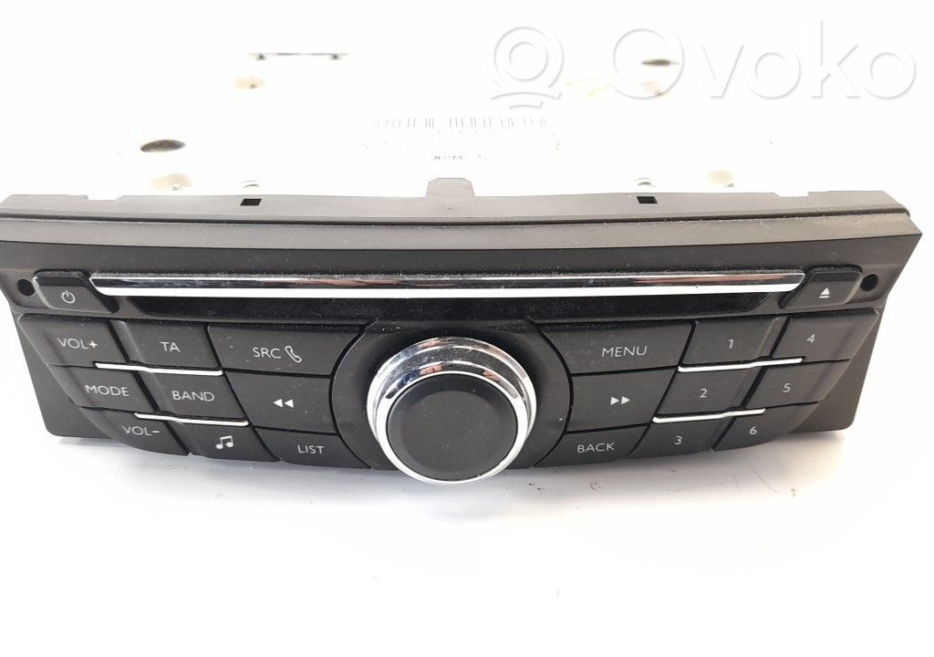 Citroen C-Elysée Steuergerät Audioanlage Soundsystem Hi-Fi 