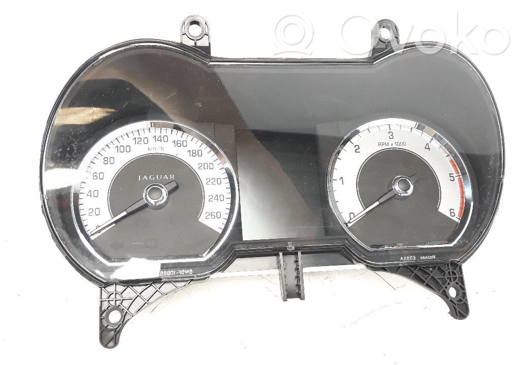 Jaguar XF X250 Vitezometru (grup de instrumente) 