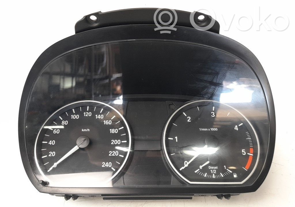 BMW 1 E81 E87 Speedometer (instrument cluster) 