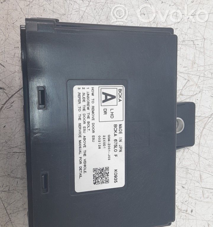 Módulo de confort/conveniencia   BCKA675L0F