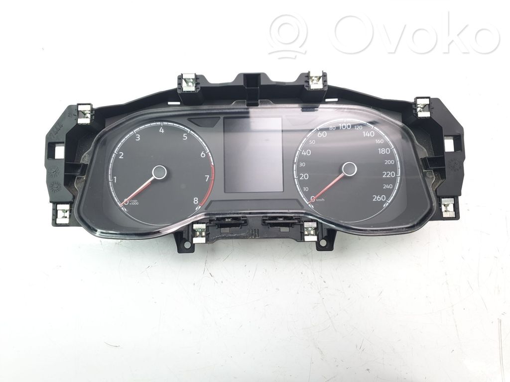 Volkswagen Polo VI Compteur de vitesse tableau de bord