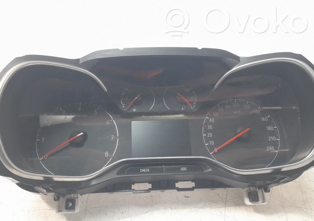 Opel Combo E Geschwindigkeitsmesser Cockpit 