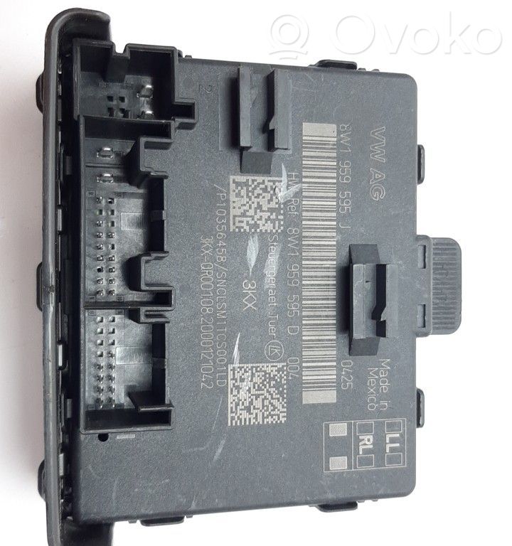 Audi Q5 SQ5 FY Modul confort 
