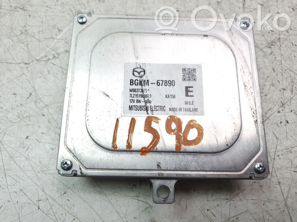 Mazda 3 Xenon control unit/module 