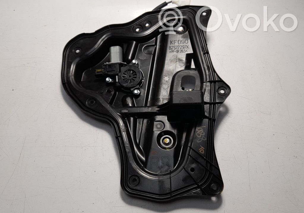 Mazda 3 III Rear door window regulator with motor 
