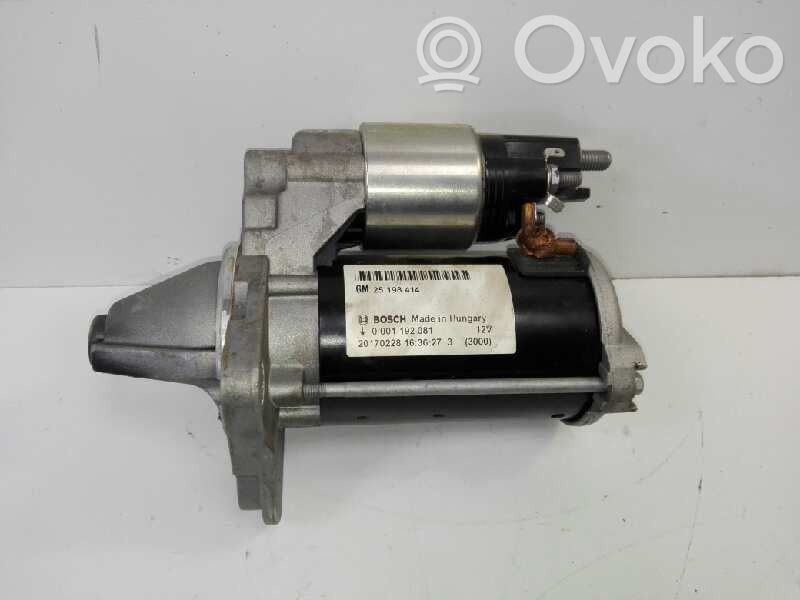 Motor de arranque   0001192081,25198414