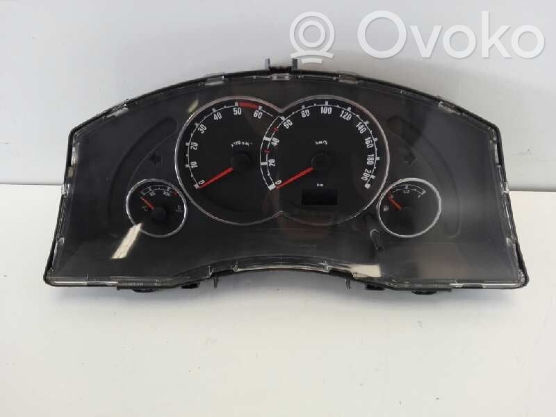 Opel Meriva A Geschwindigkeitsmesser Cockpit 