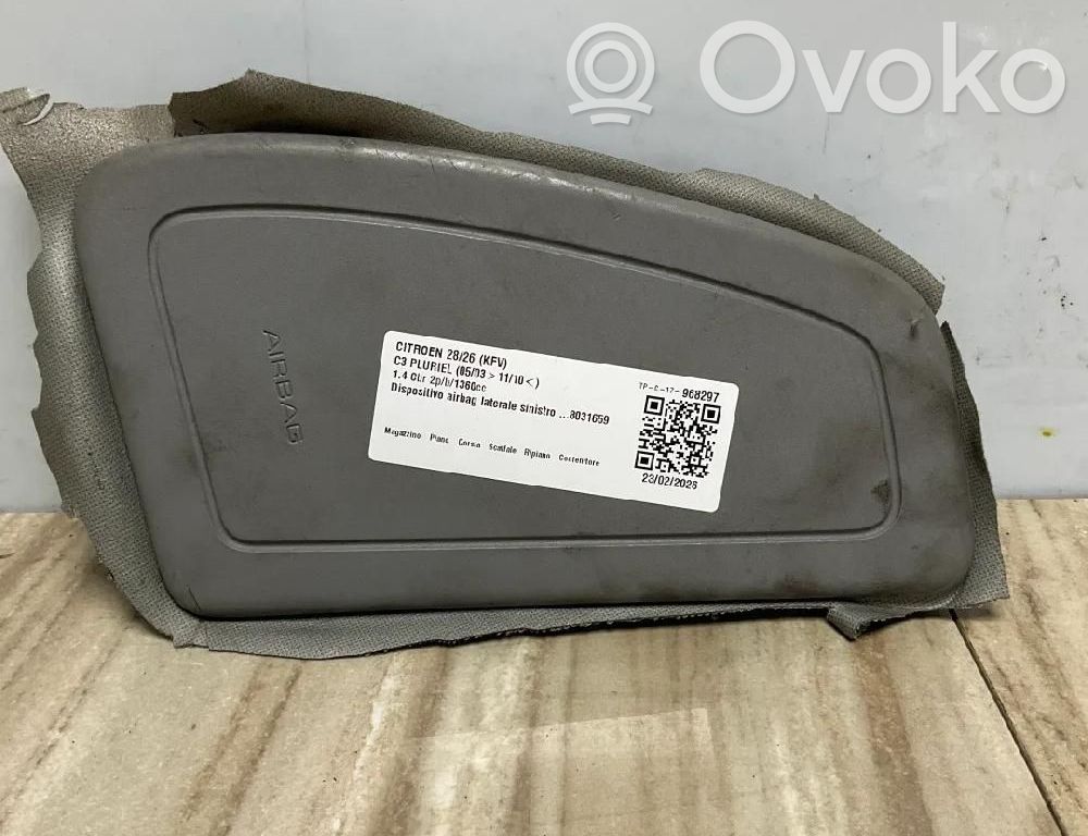 Citroen C3 Pluriel Seitenairbag 