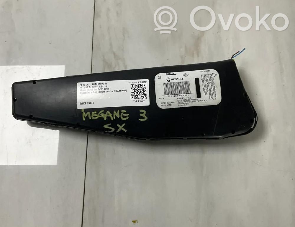 Renault Megane III Airbag lateral 