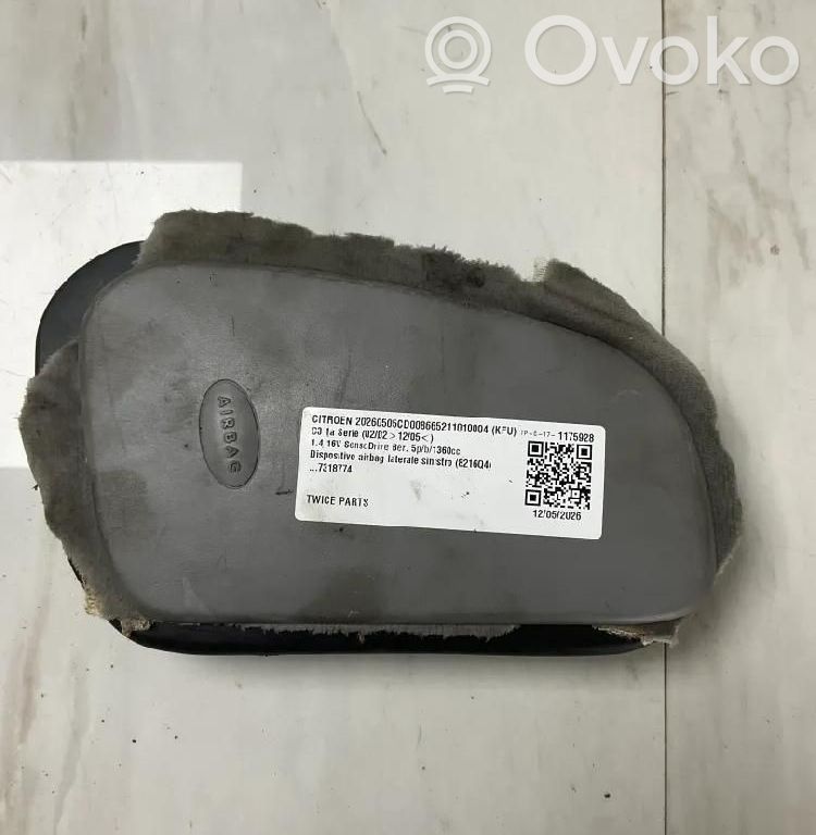 Citroen C3 Seitenairbag 
