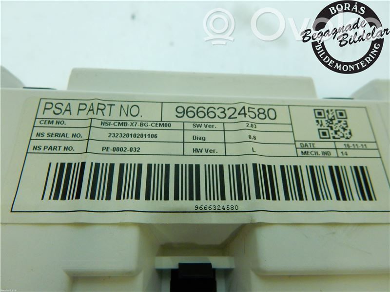Citroen C5 Speedometer (instrument cluster) 