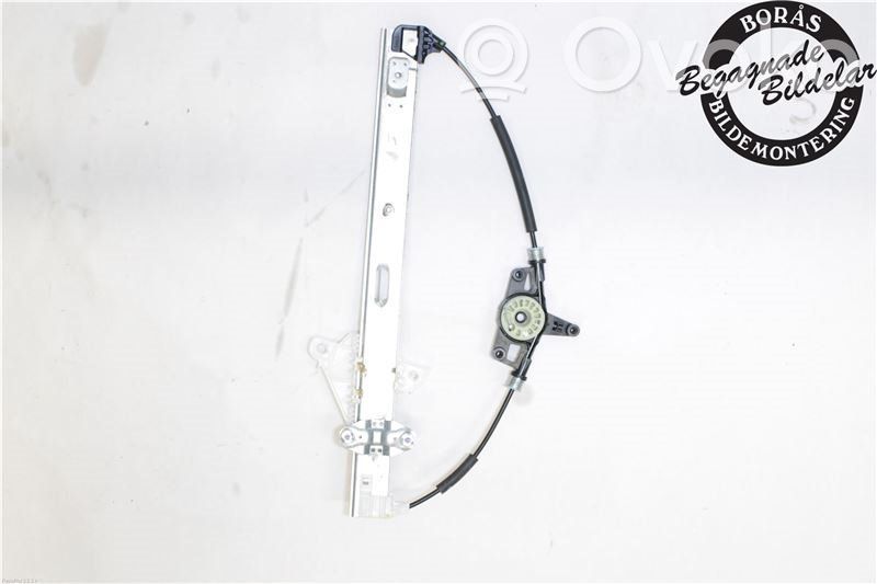 Mazda 2 Front window lifting mechanism without motor 