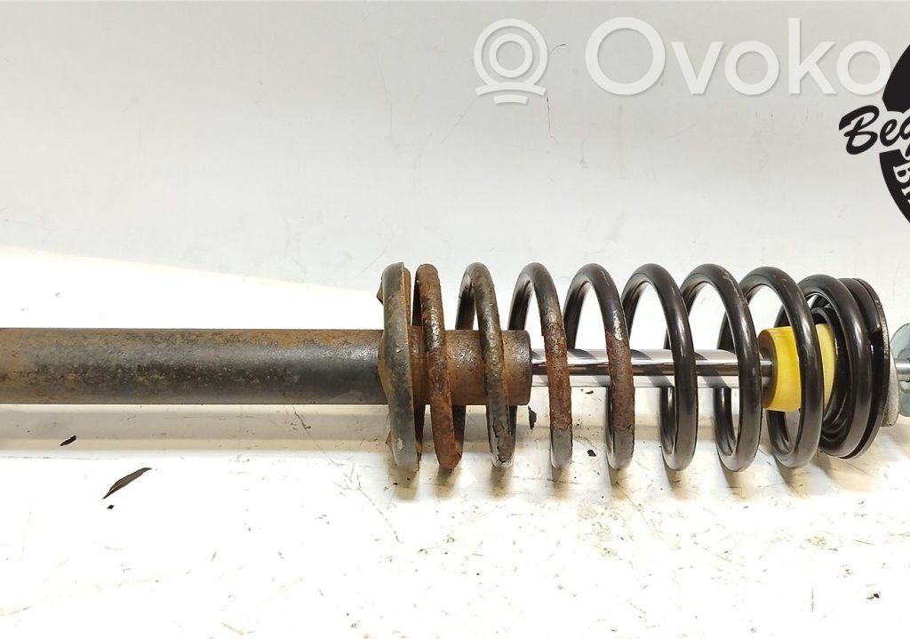 Front shock absorber with coil spring