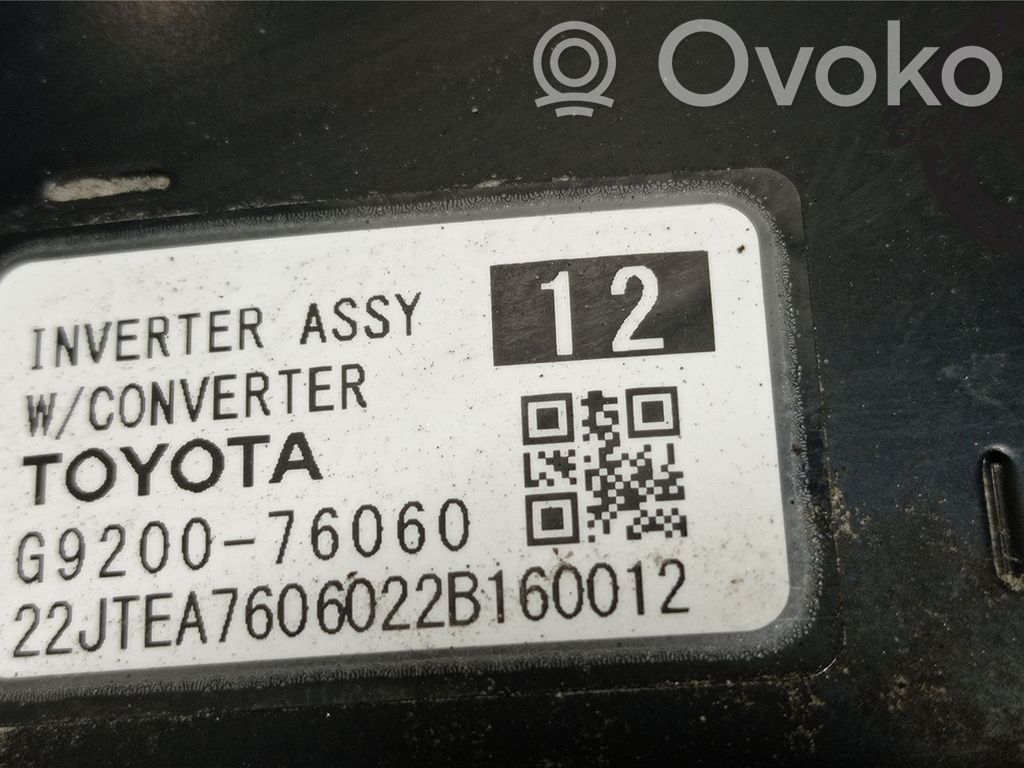 Toyota C-HR I Inversor/convertidor de voltaje 