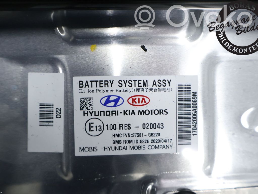 KIA Niro Baterie vehicul hibrid/electric 