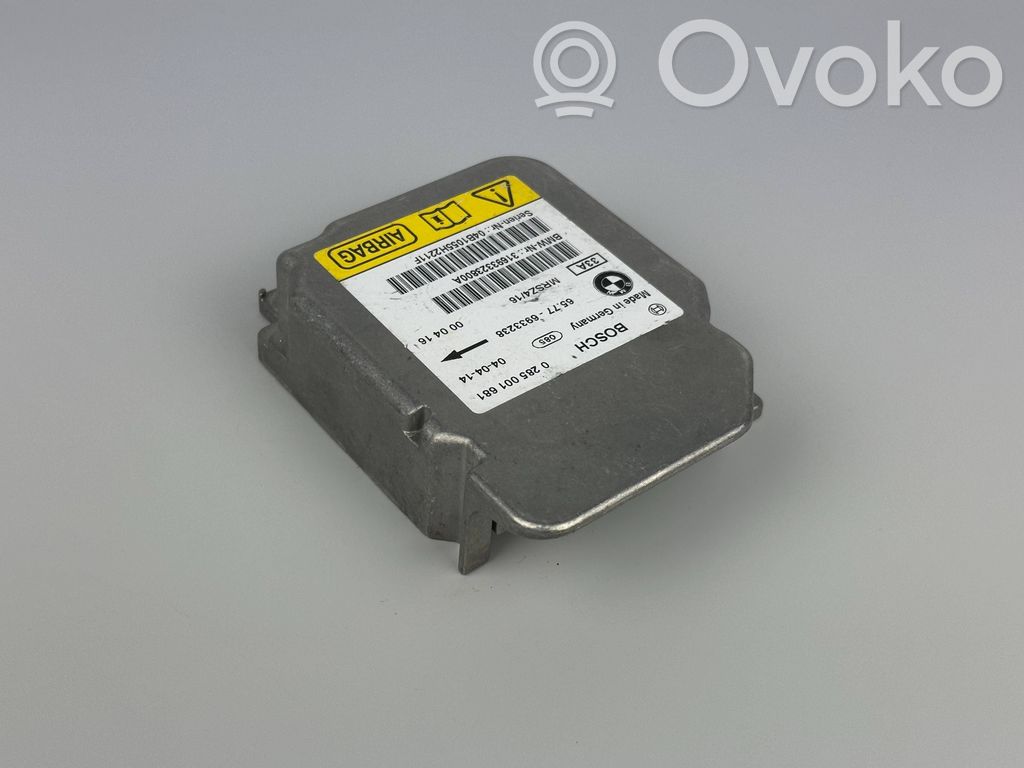 Airbag control unit/module   6933238,0285001681,31693323800A