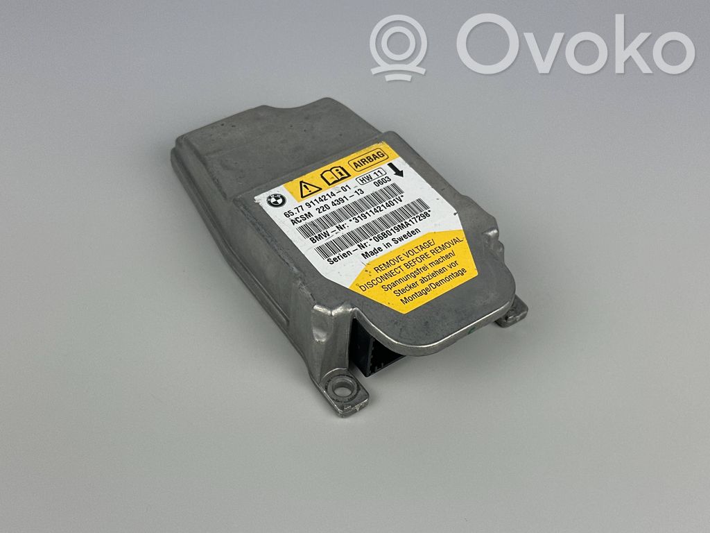Module de contrôle airbag   9114214,31911421401V,2204391