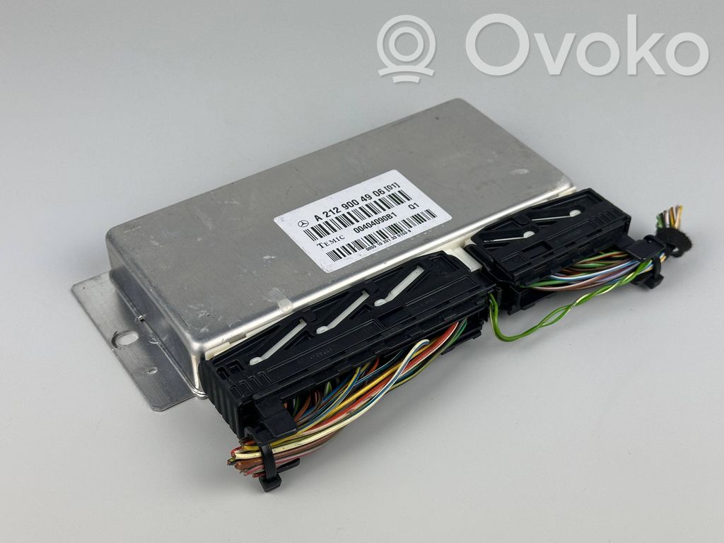 Mercedes-Benz E W212 Module de commande suspension 