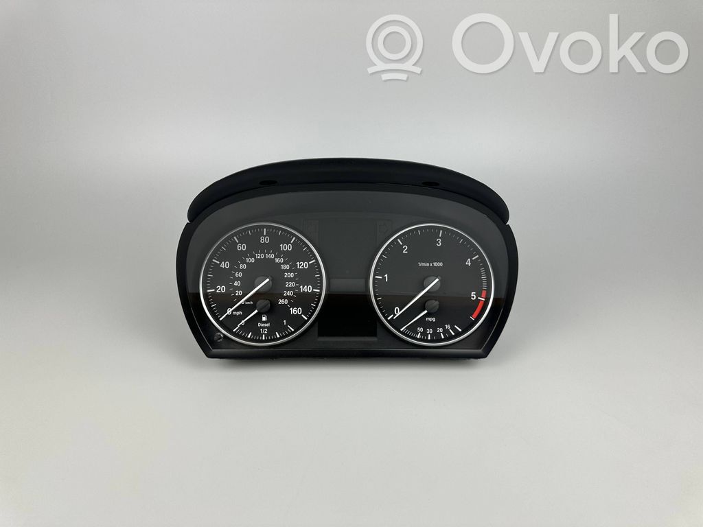 BMW 3 E90 E91 Speedometer (instrument cluster) 
