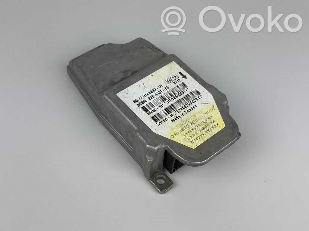 Unidad de control/módulo del Airbag   9145400,65779145400,220443105,31914540001Y