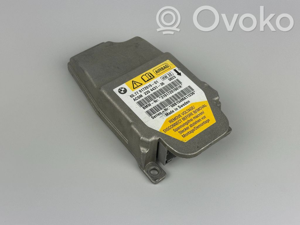 Turvatyynyn ohjainlaite/moduuli   9172019,65779172019,31917201901K,220443136