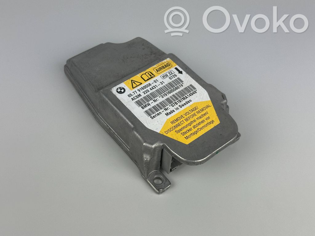 Turvatyynyn ohjainlaite/moduuli   9160558,220443131,31916055801V,65779160558
