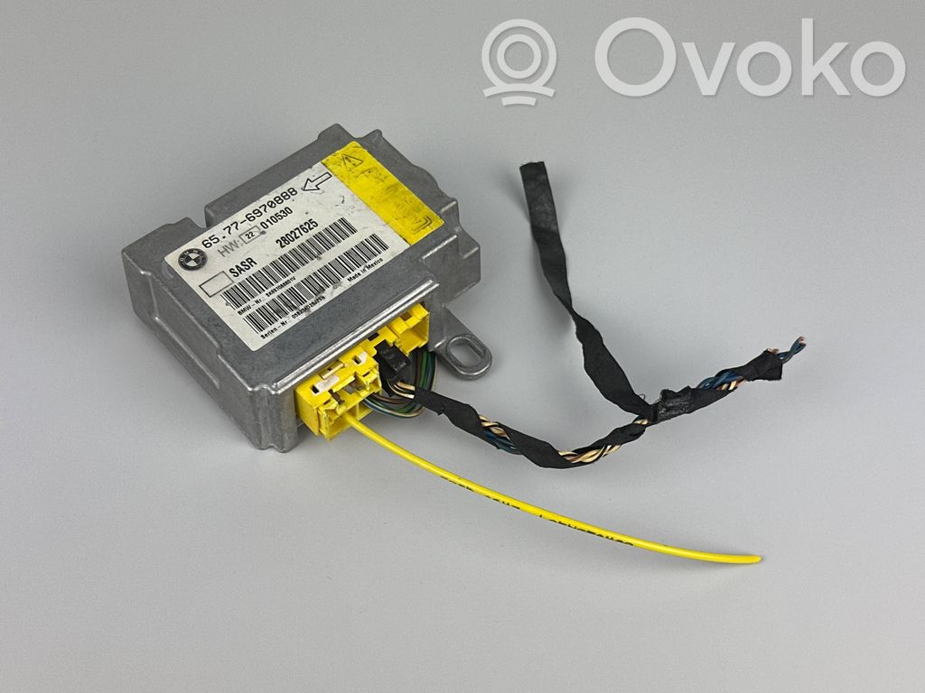 BMW 7 E65 E66 Turvatyynyn ohjainlaite/moduuli 