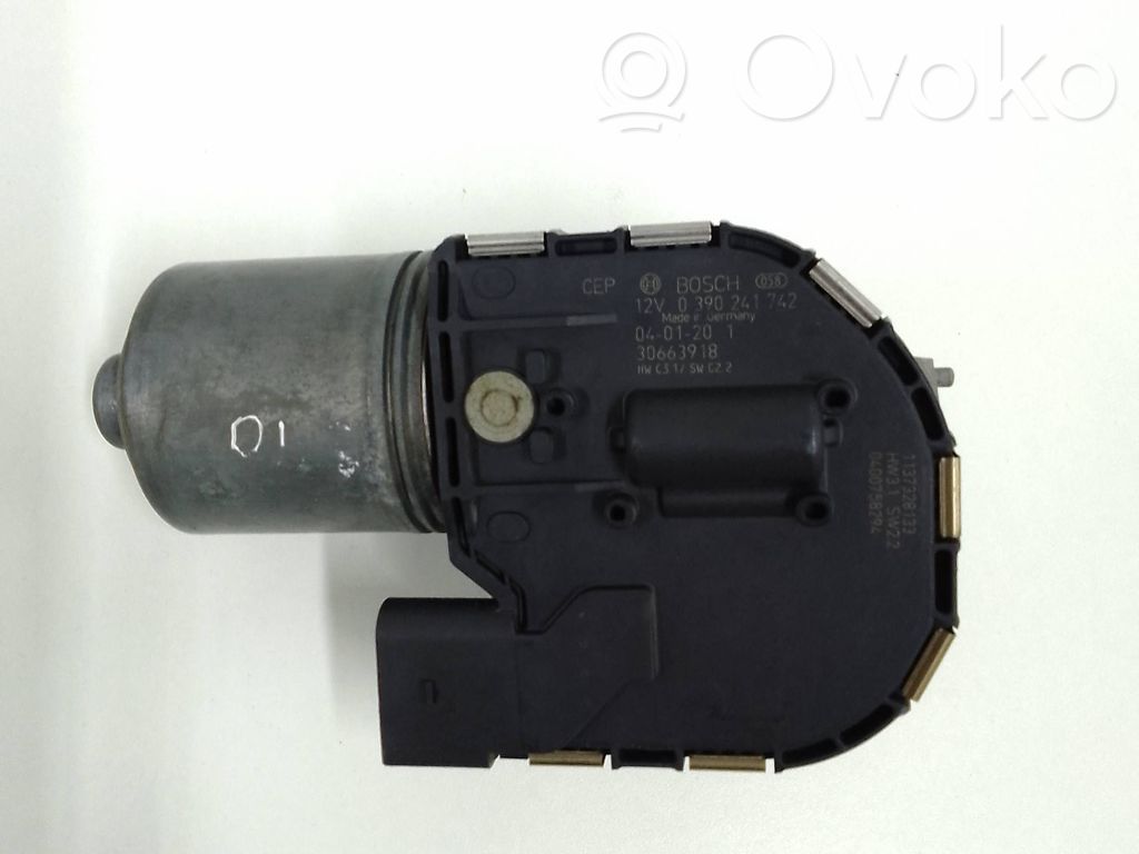 Mechanizm i silniczek wycieraczek szyby przedniej / czołowej   0390241742,040120,30663918