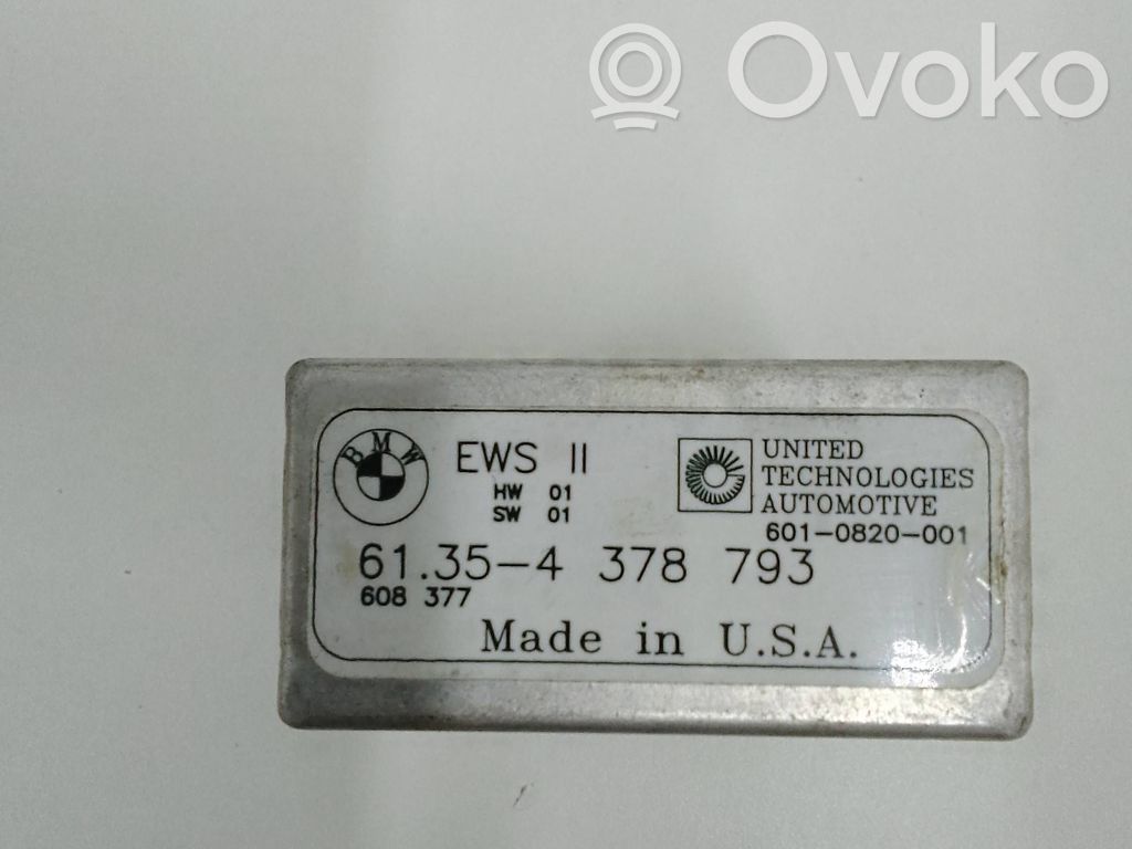 Immobilizer control unit/module   6010820001,61354378793