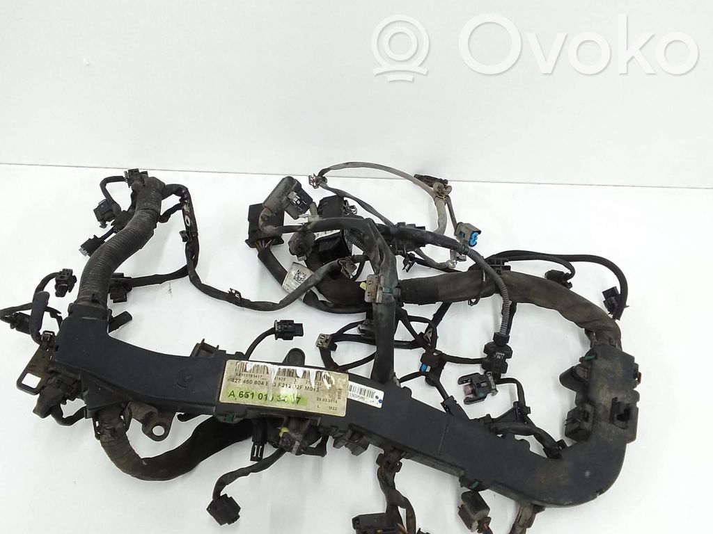 Mercedes-Benz E W212 Cableado de instalación del motor 