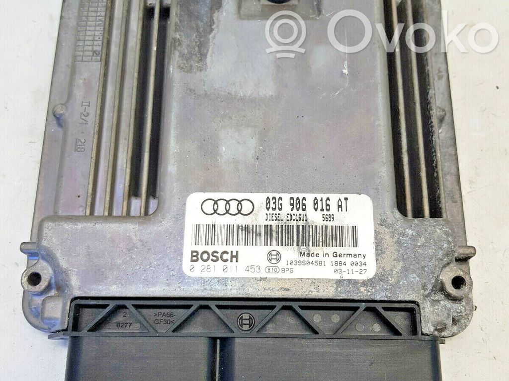 Audi A3 S3 8P Engine control unit/module ECU 