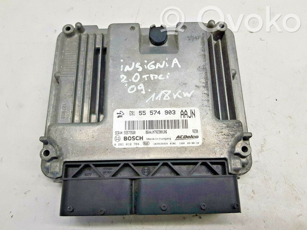 Opel Insignia A Engine control unit/module ECU 