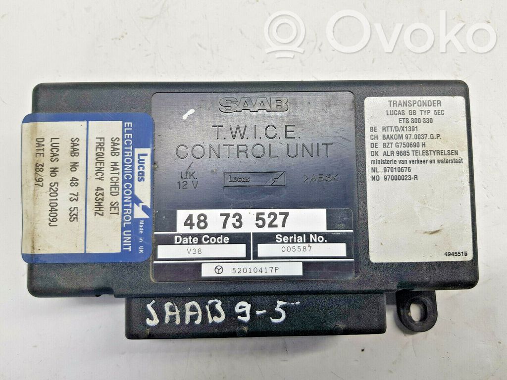 Saab 9-5 Komforta modulis 