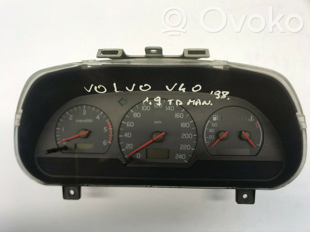 Volvo S40, V40 Speedometer (instrument cluster) 